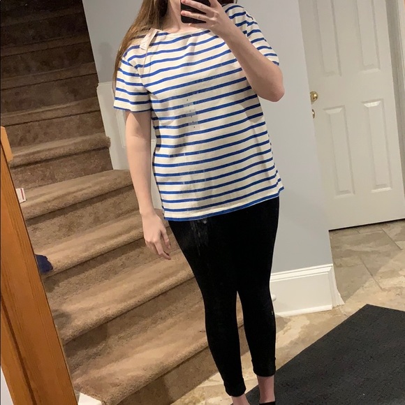 old navy - luxe stripe tee - Picture 2 of 5